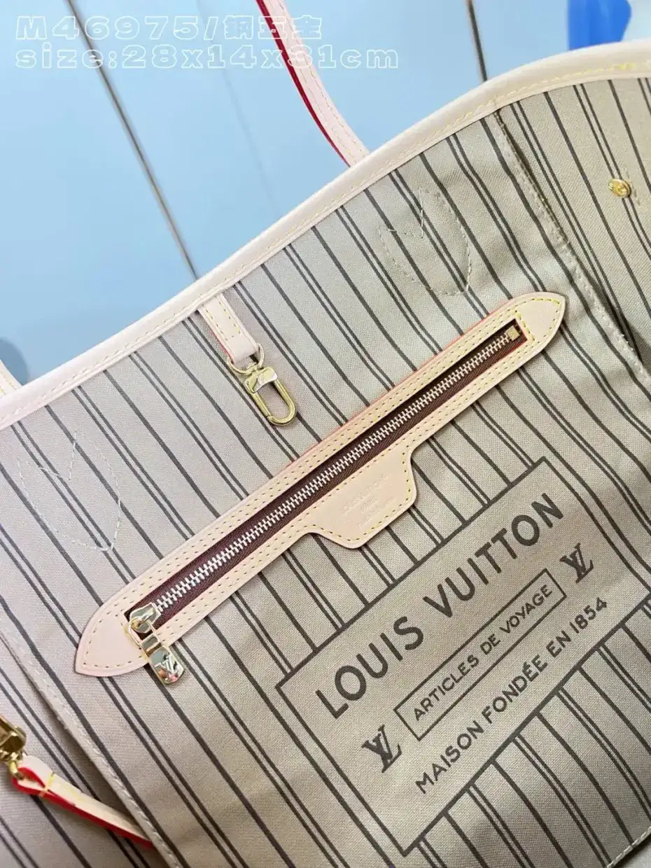 Louis Vuitton Neverfull Calfskin Tote Bag product photo from LabelPicks