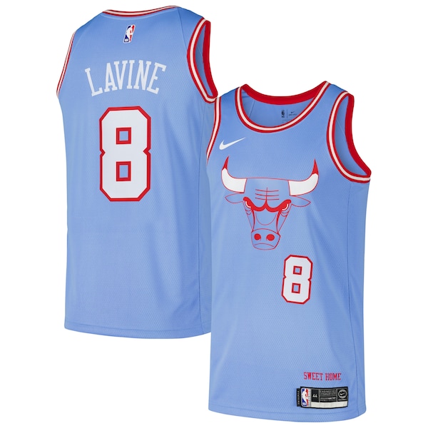 Zach LaVine Chicago Bulls Nike Swingman Player Jersey - City Edition - Blue
