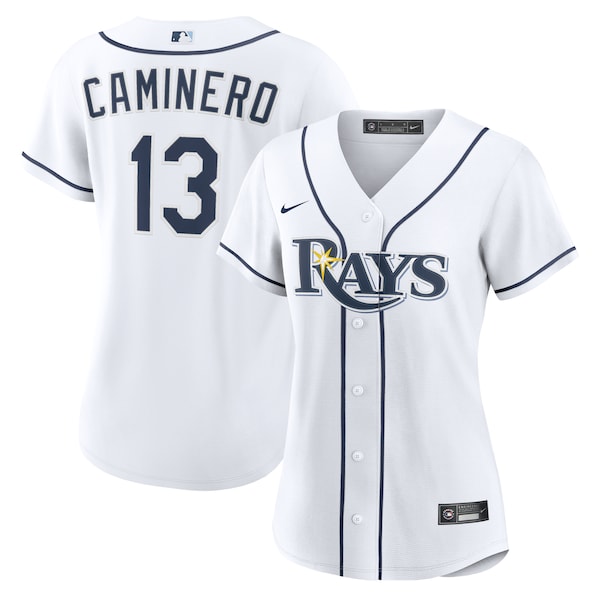 Junior Caminero Tampa Bay Rays Nike Women's Home Replica Jersey - White