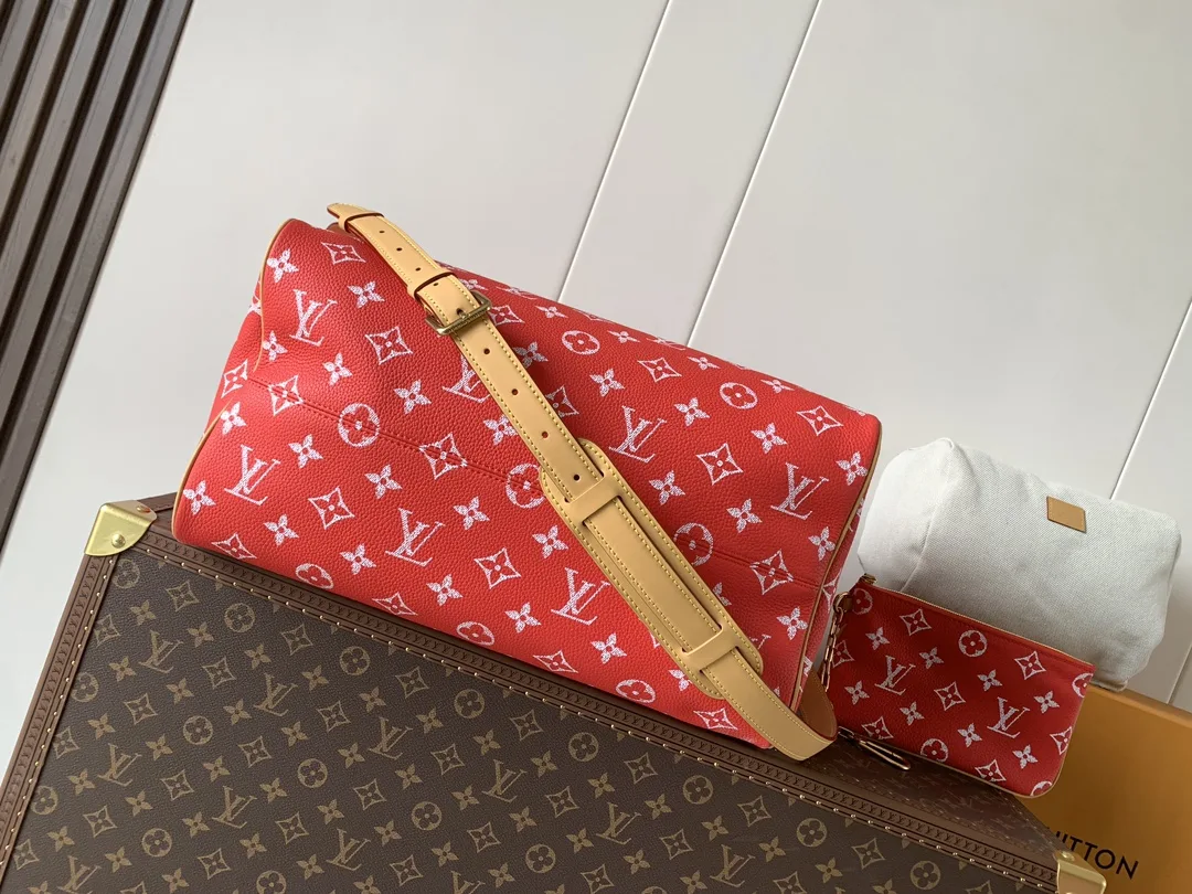 Louis Vuitton Green Speedy Grained Leather Top Handle Bag product photo from LabelPicks