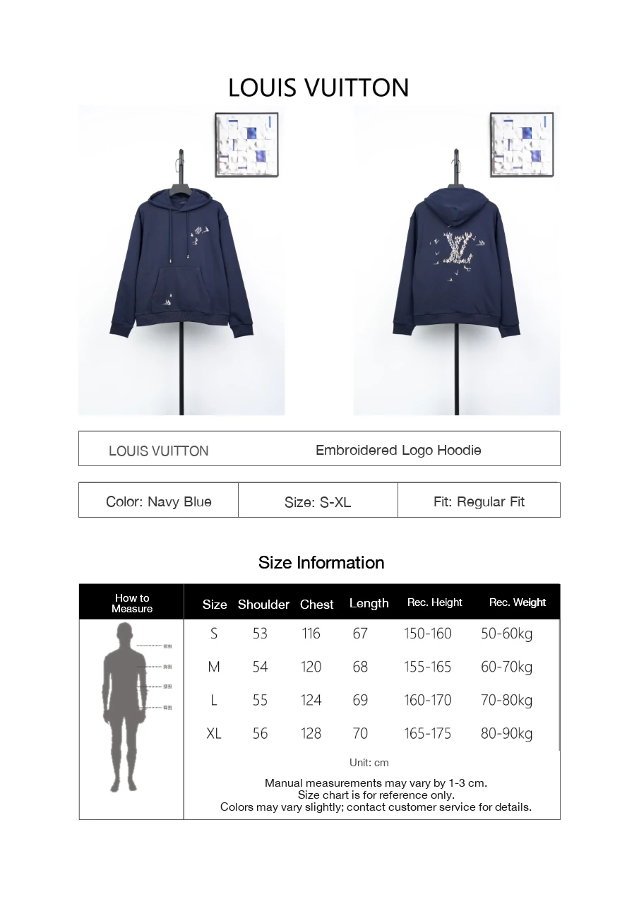Louis Vuitton Navy Monogram Sailboat Embroidered Hoodie product photo from LabelPicks
