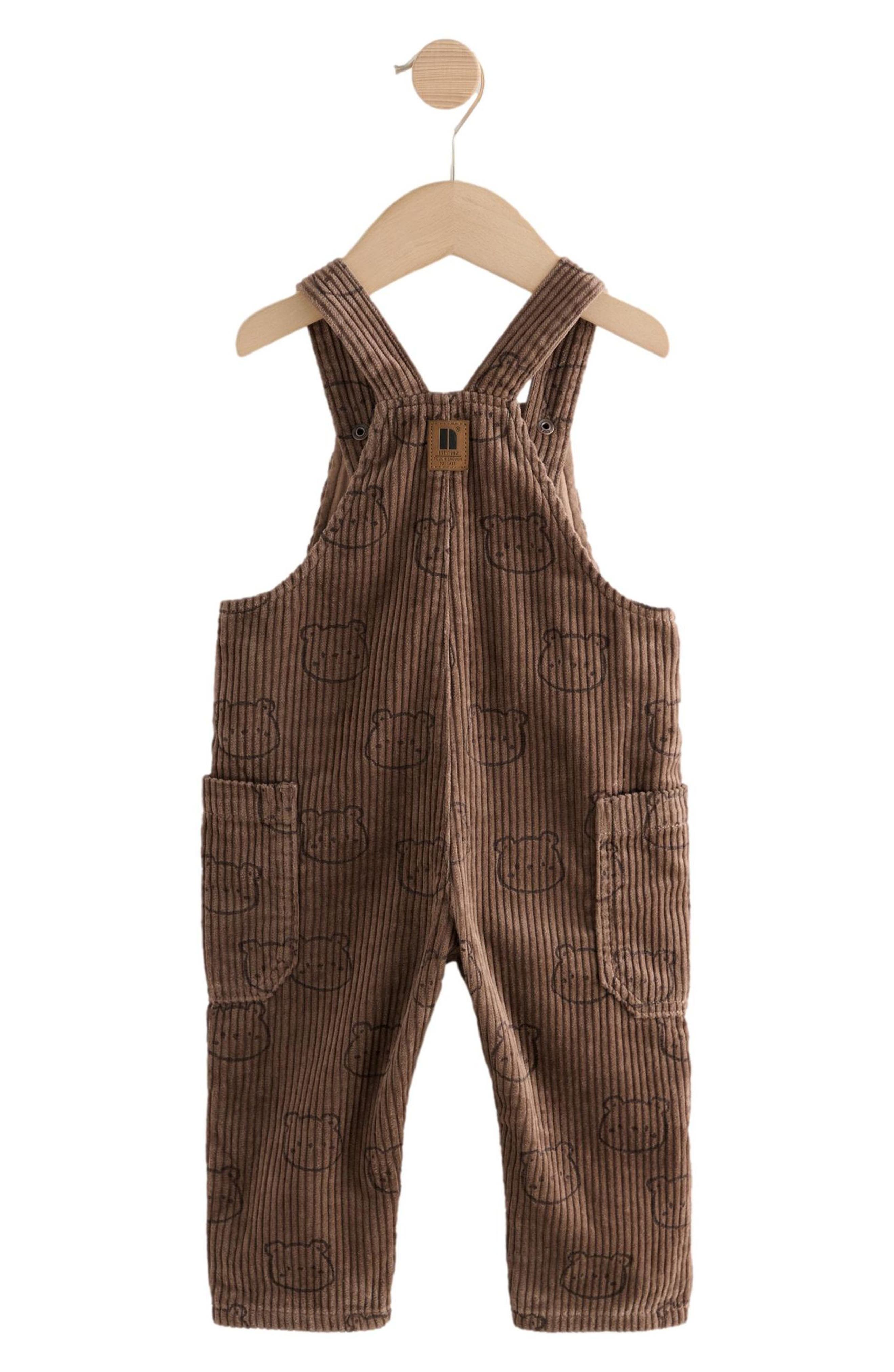 NEXT Kids' Jumbo Cotton Corduroy Overalls