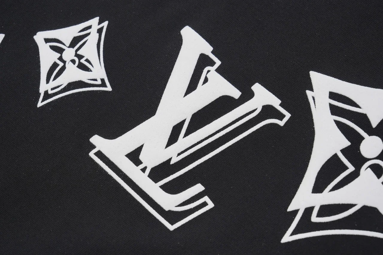 Louis Vuitton Black Sketch Monogram Print T-Shirt product photo from LabelPicks