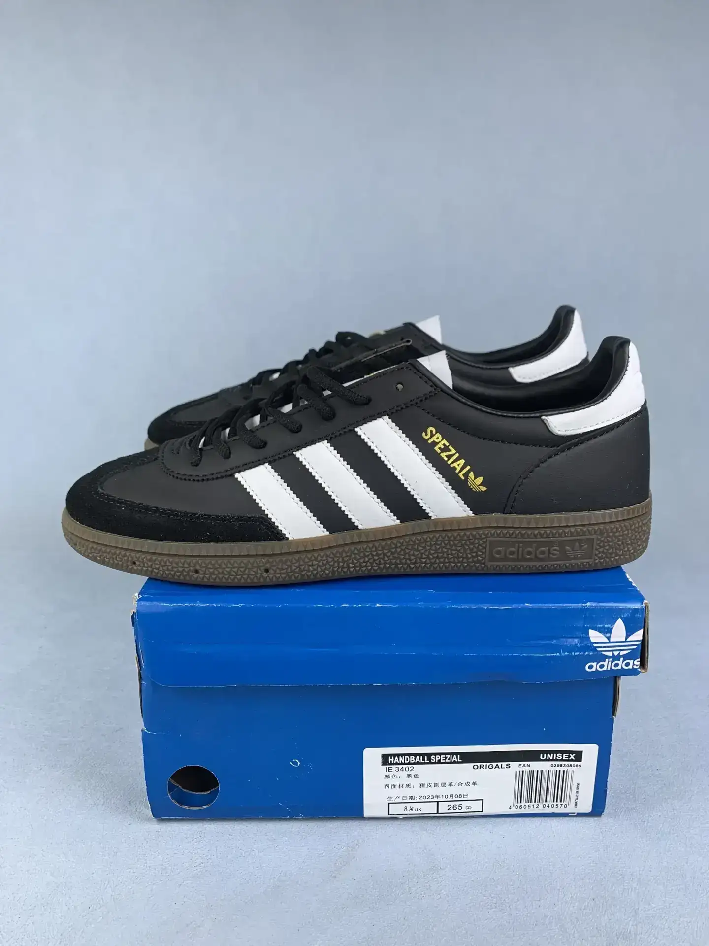 adidas Handball Spezial Core Black Cloud White Shoes product photo from LabelPicks