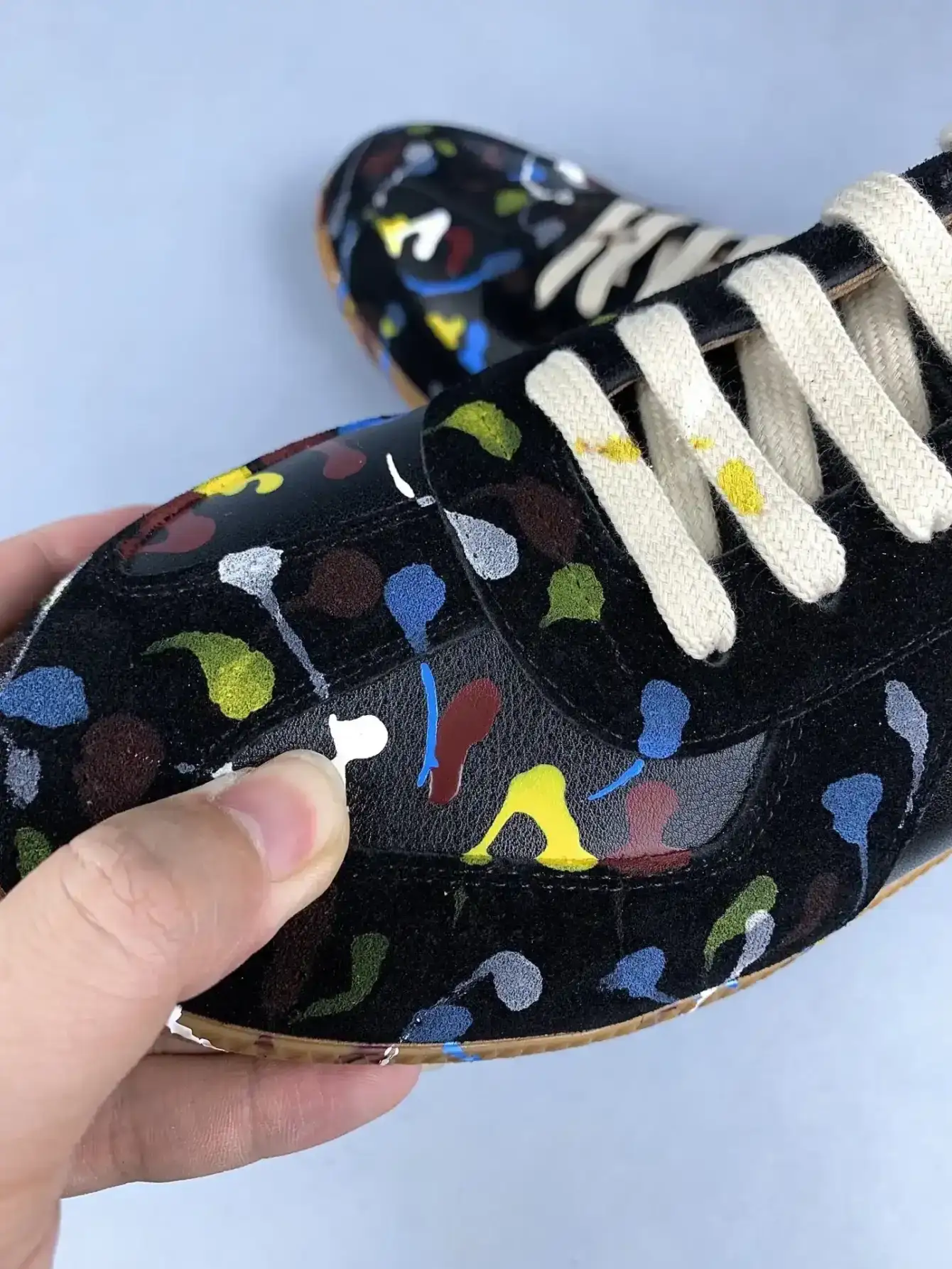 Maison Margiela Replica Paint Low-Top Sneakers product photo from LabelPicks