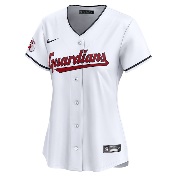 Cleveland Guardians Nike Women's #1 Mom Home Limited Jersey - White