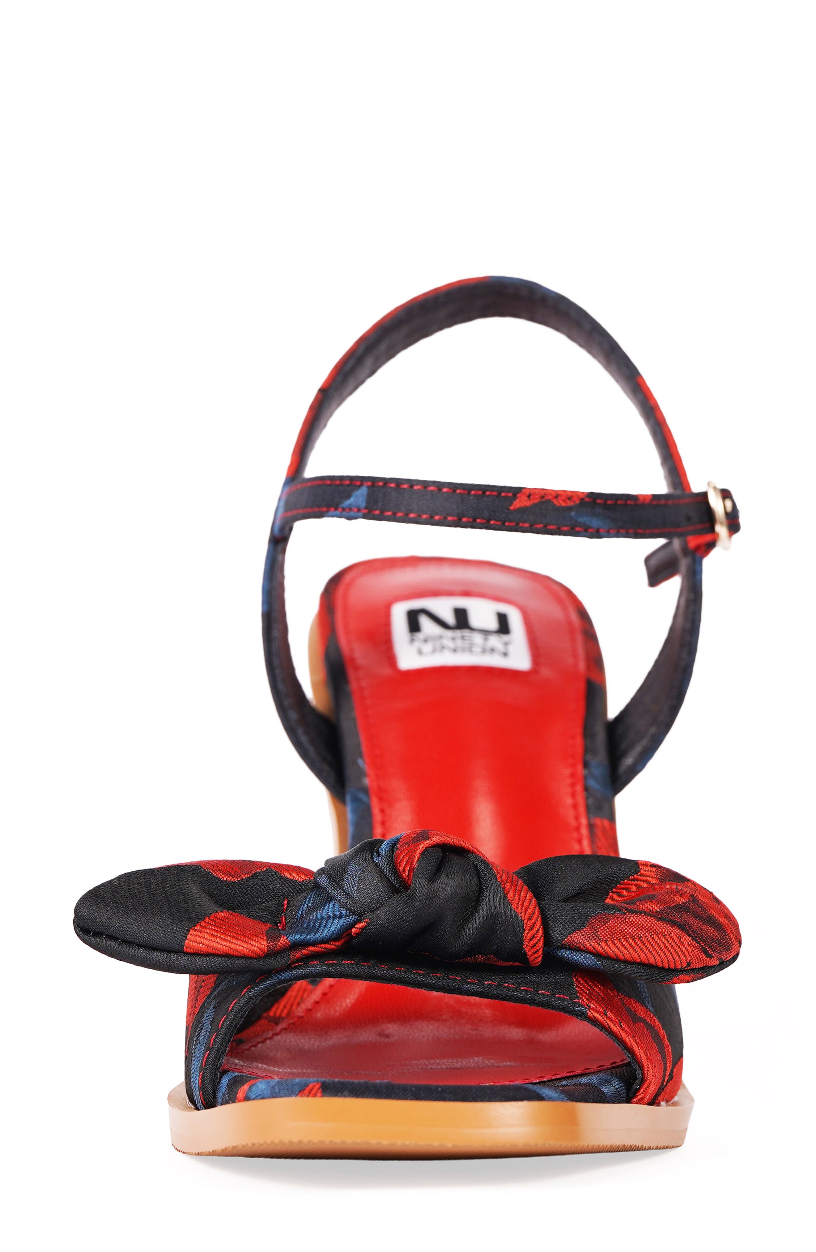 NINETY UNION Nora Bow Ankle Strap Sandal
