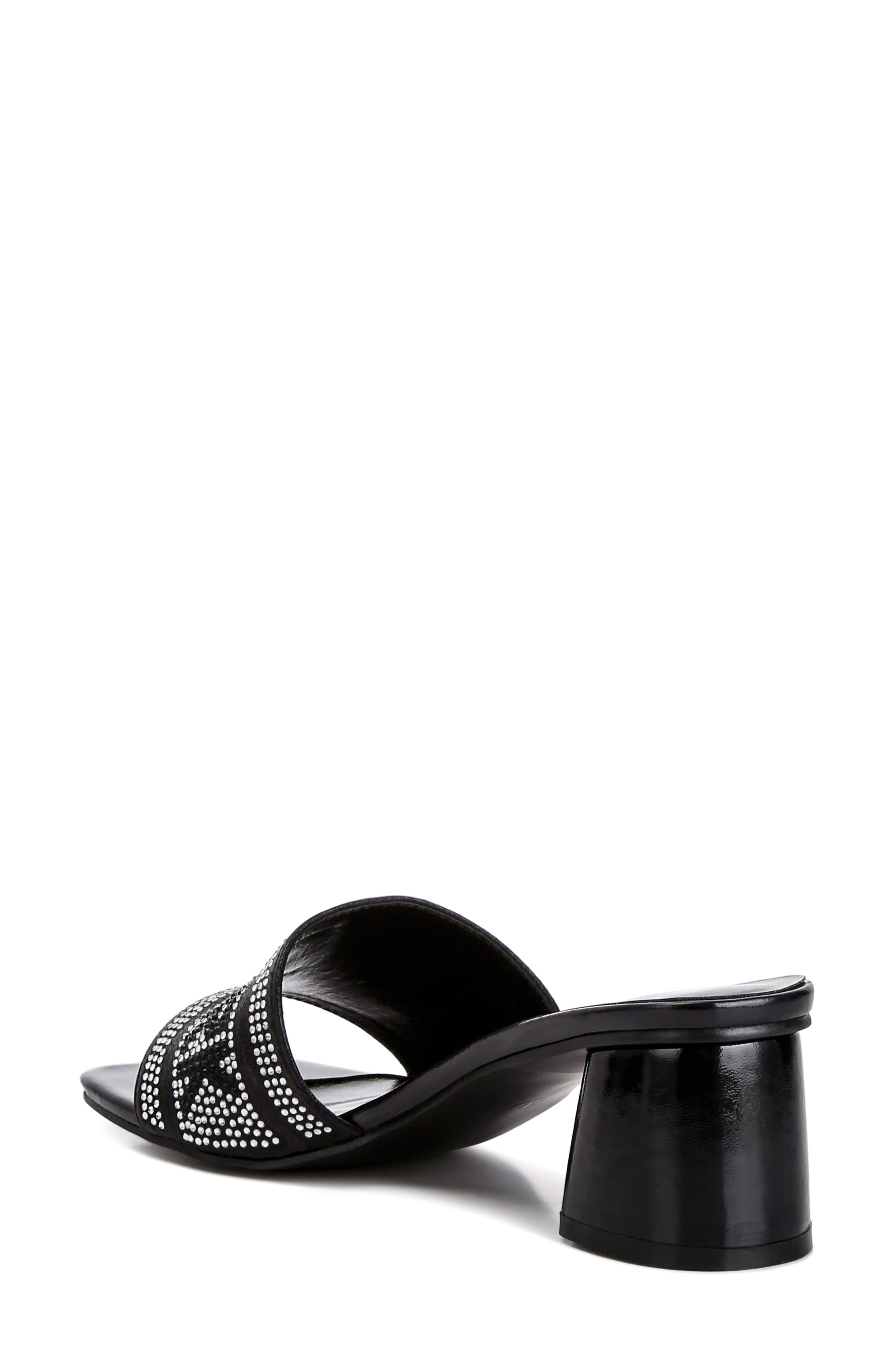 LONDON RAG Studio 55 Rhinestone Embellished Slide Sandal
