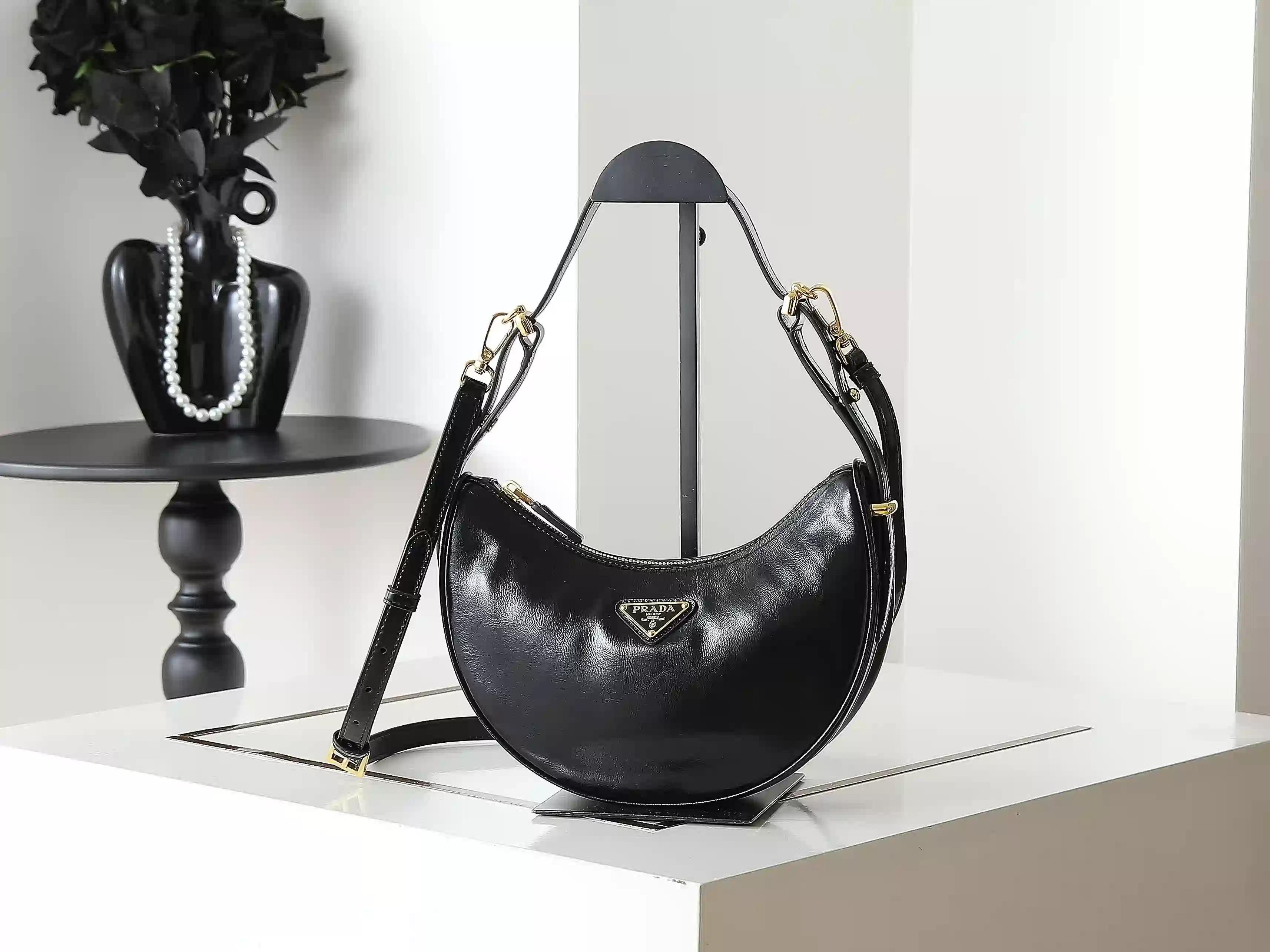 Prada Lambskin Shoulder Bag product photo from LabelPicks