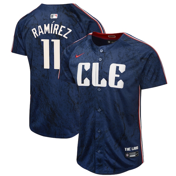 Jose Ramirez Cleveland Guardians Nike Youth 2024 City Connect Limited Jersey - Navy