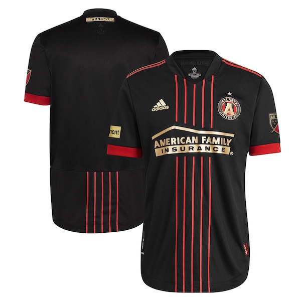 Atlanta United FC adidas 2021 The BLVCK Kit Authentic Jersey