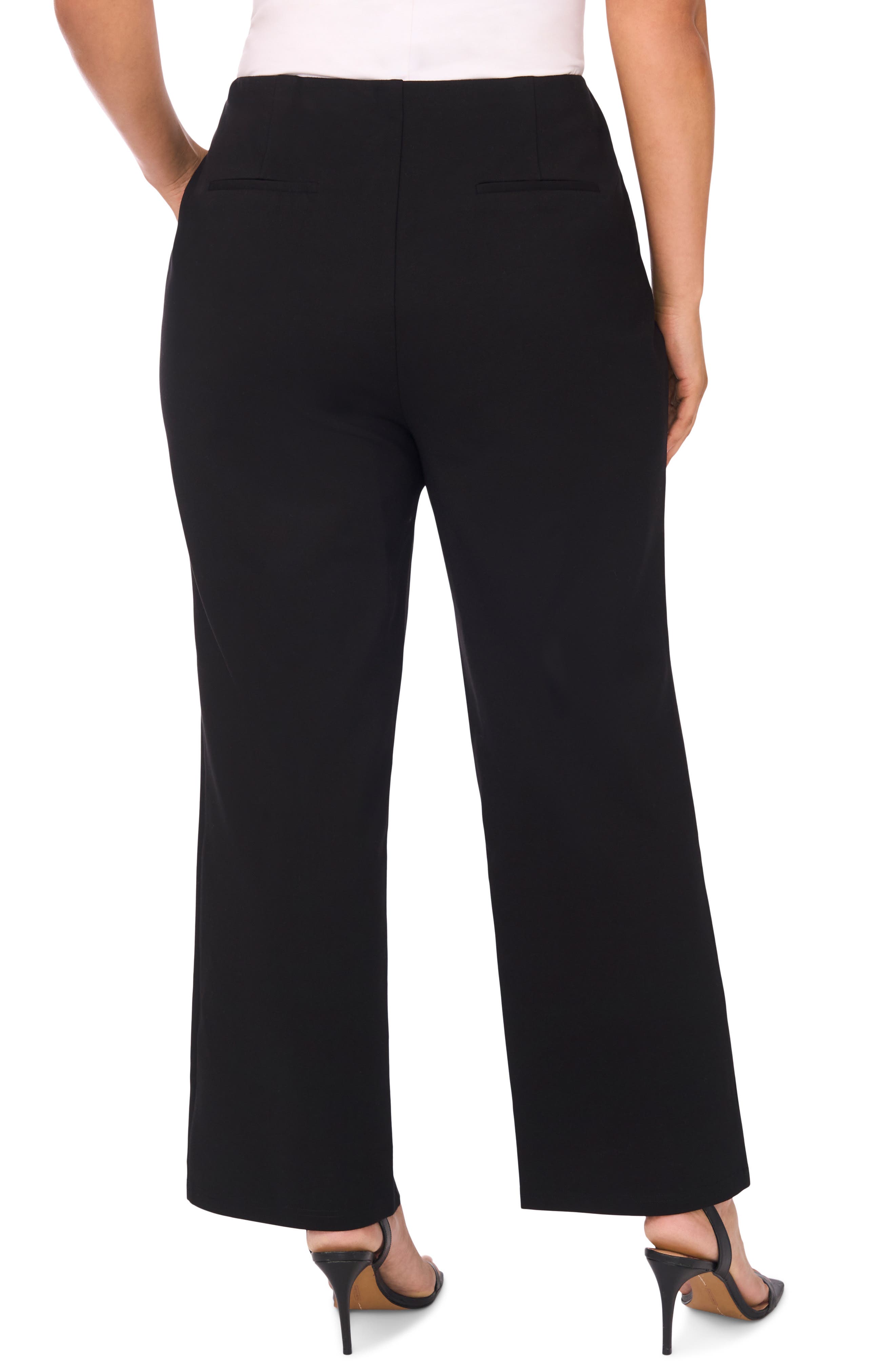 Halogen® High Waist Straight Leg Pants