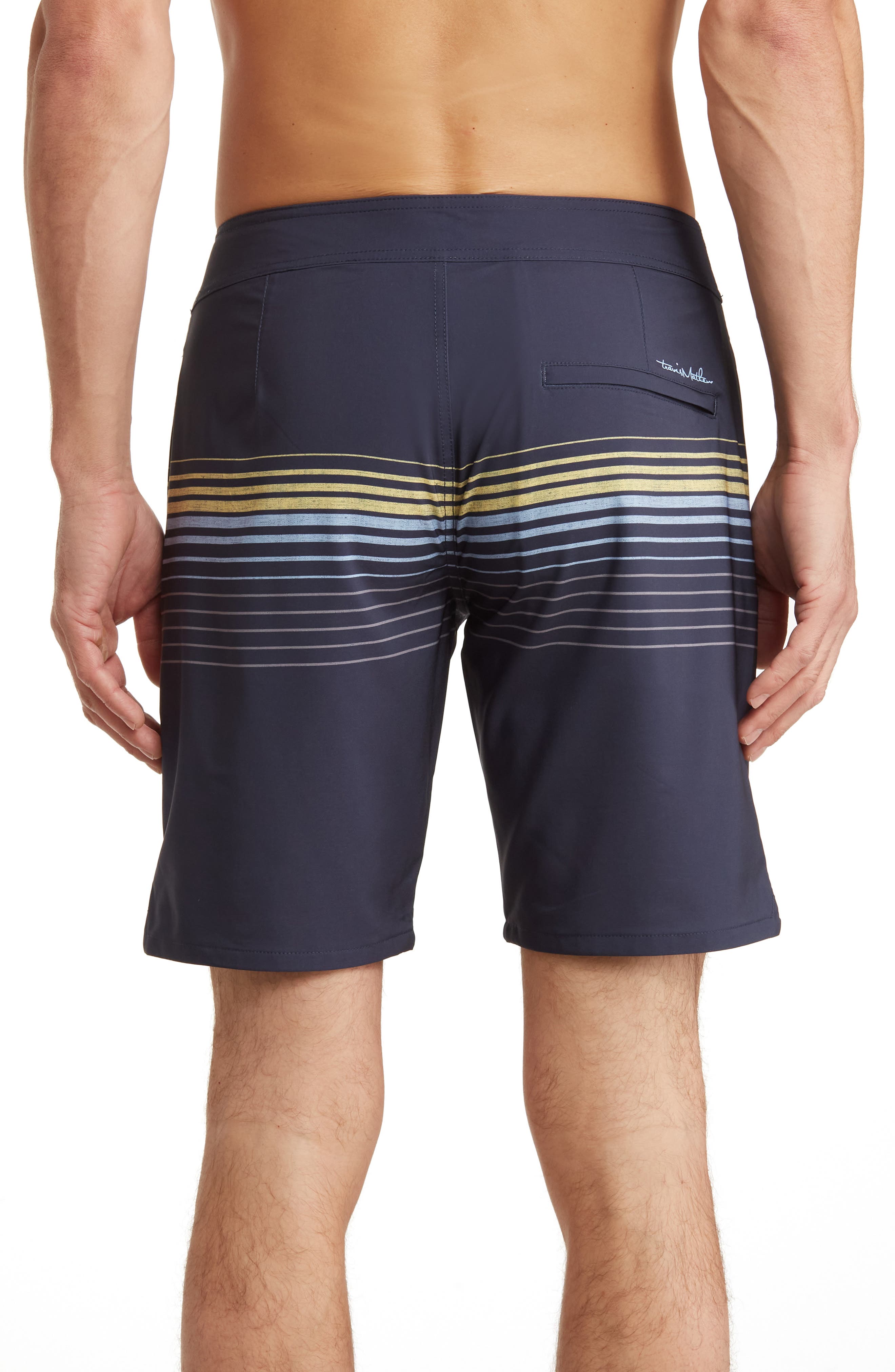 TravisMathew Stripe Board Shorts