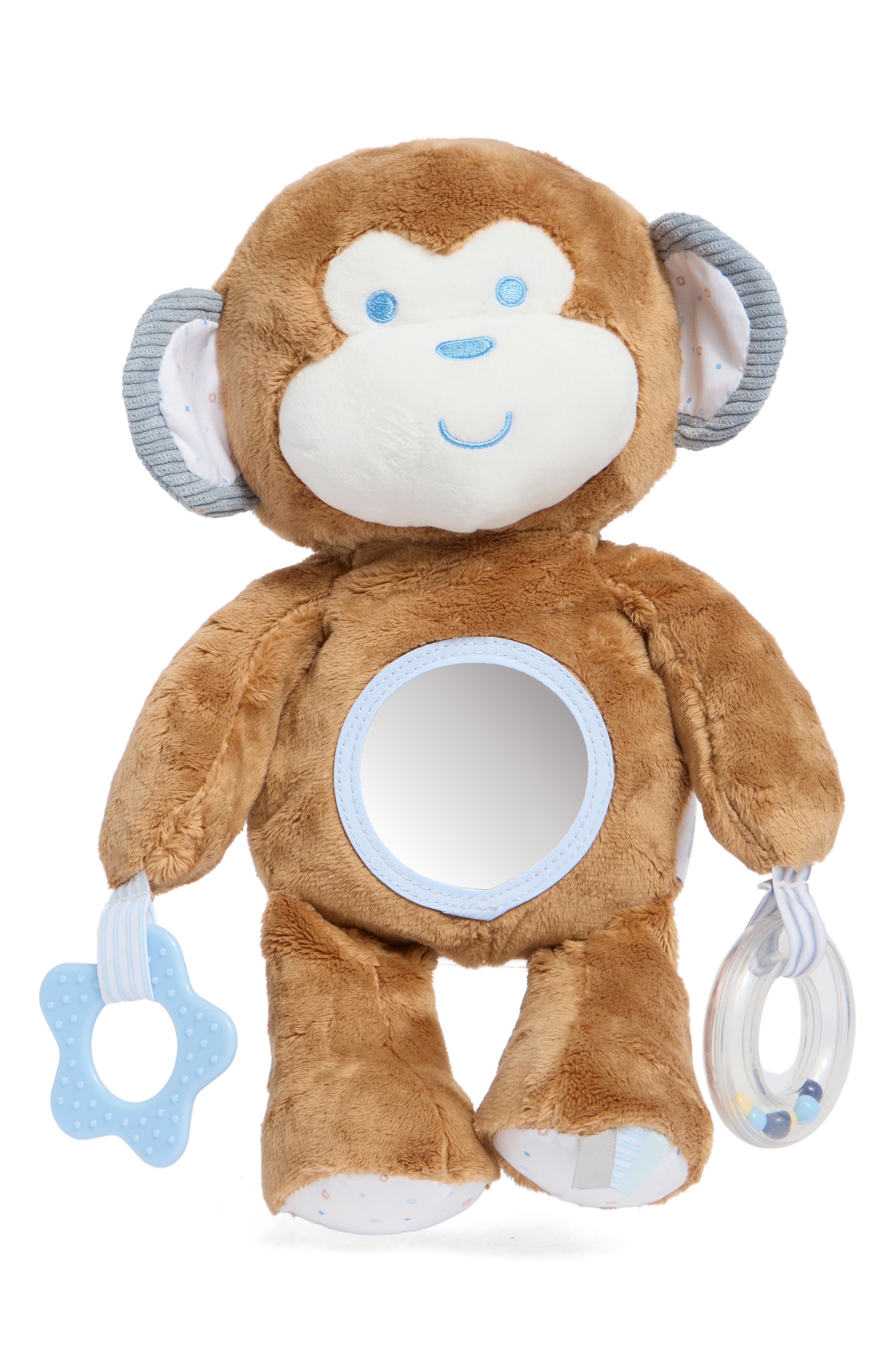 Little Me Monkey Mirror Plush Toy