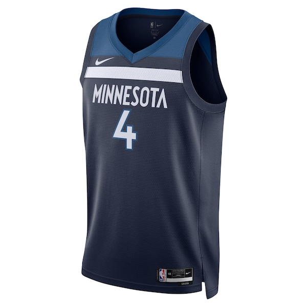 Rob Dillingham Minnesota Timberwolves Nike Unisex Swingman Jersey - Icon Edition - Navy