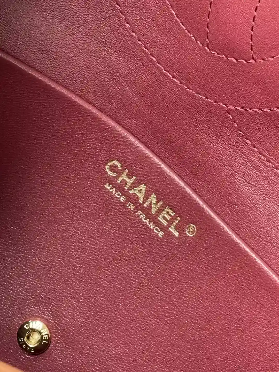 Chanel Brown Classic Flap Grained Leather Shoulder Bag product photo from LabelPicks