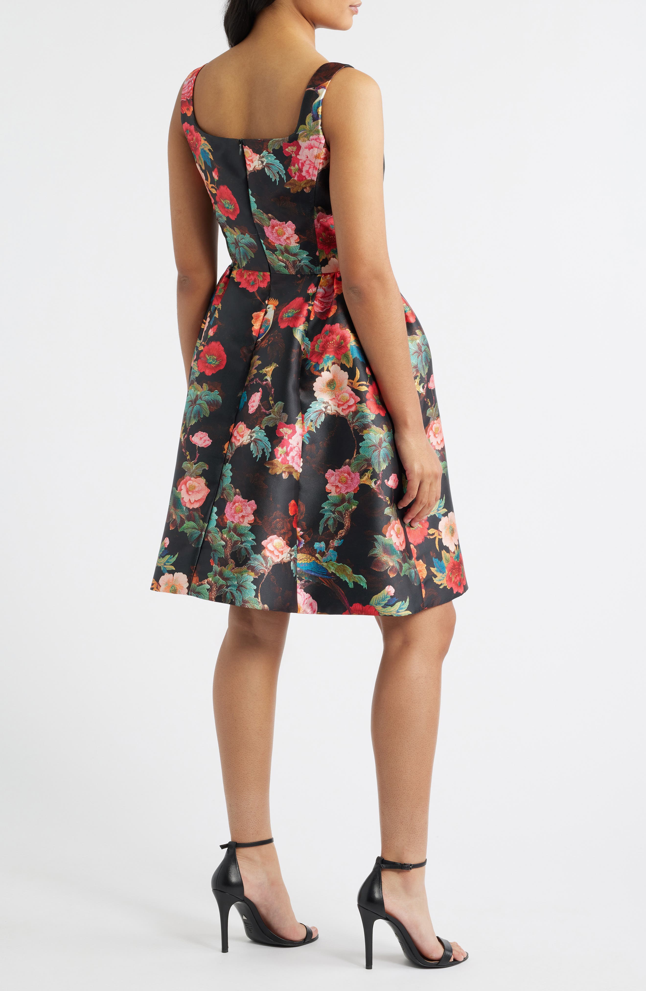 Julia Jordan Sleeveless Fit & Flare Cocktail Dress