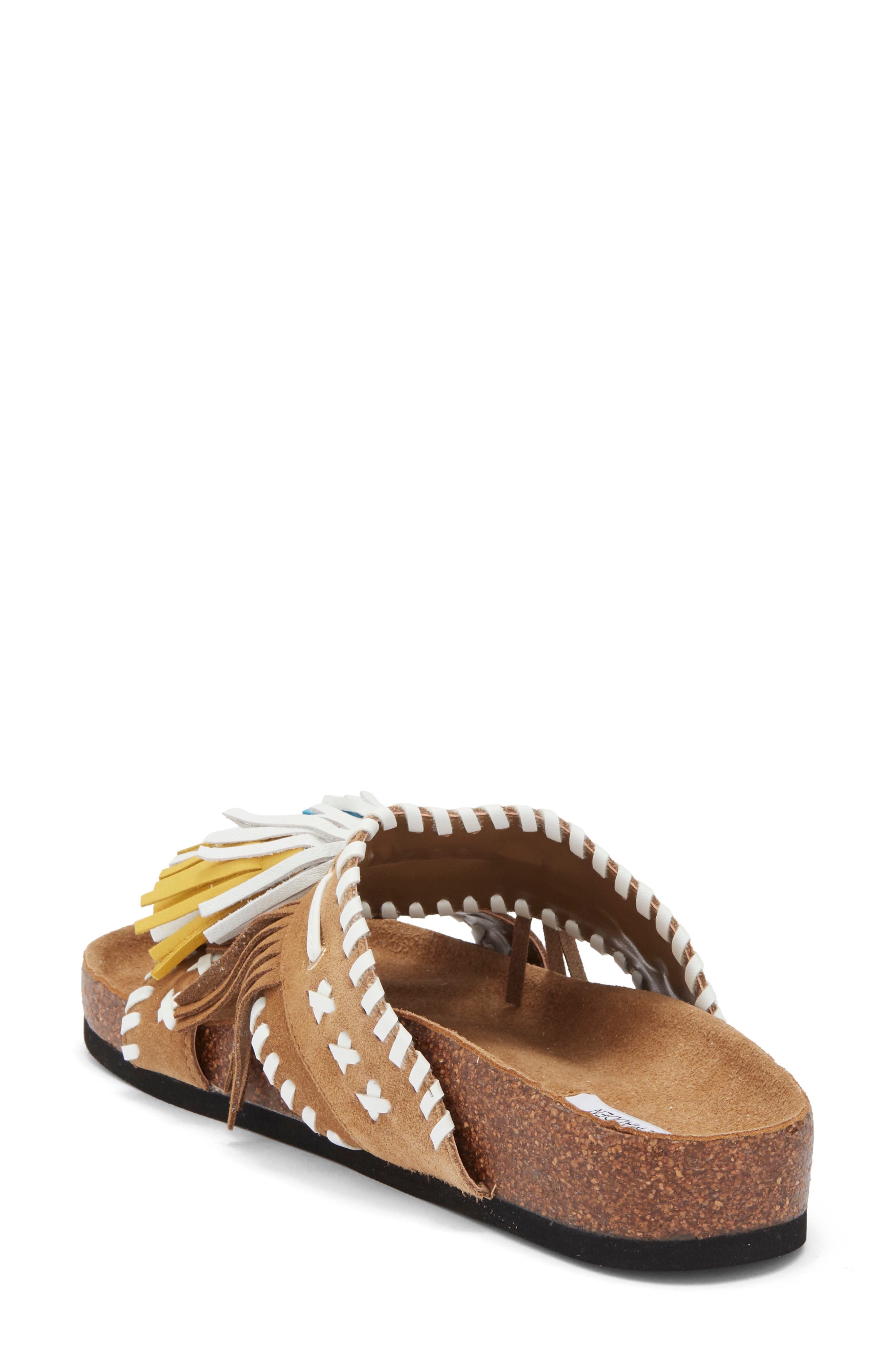 Steve Madden Lester Fringe Woven Sandal
