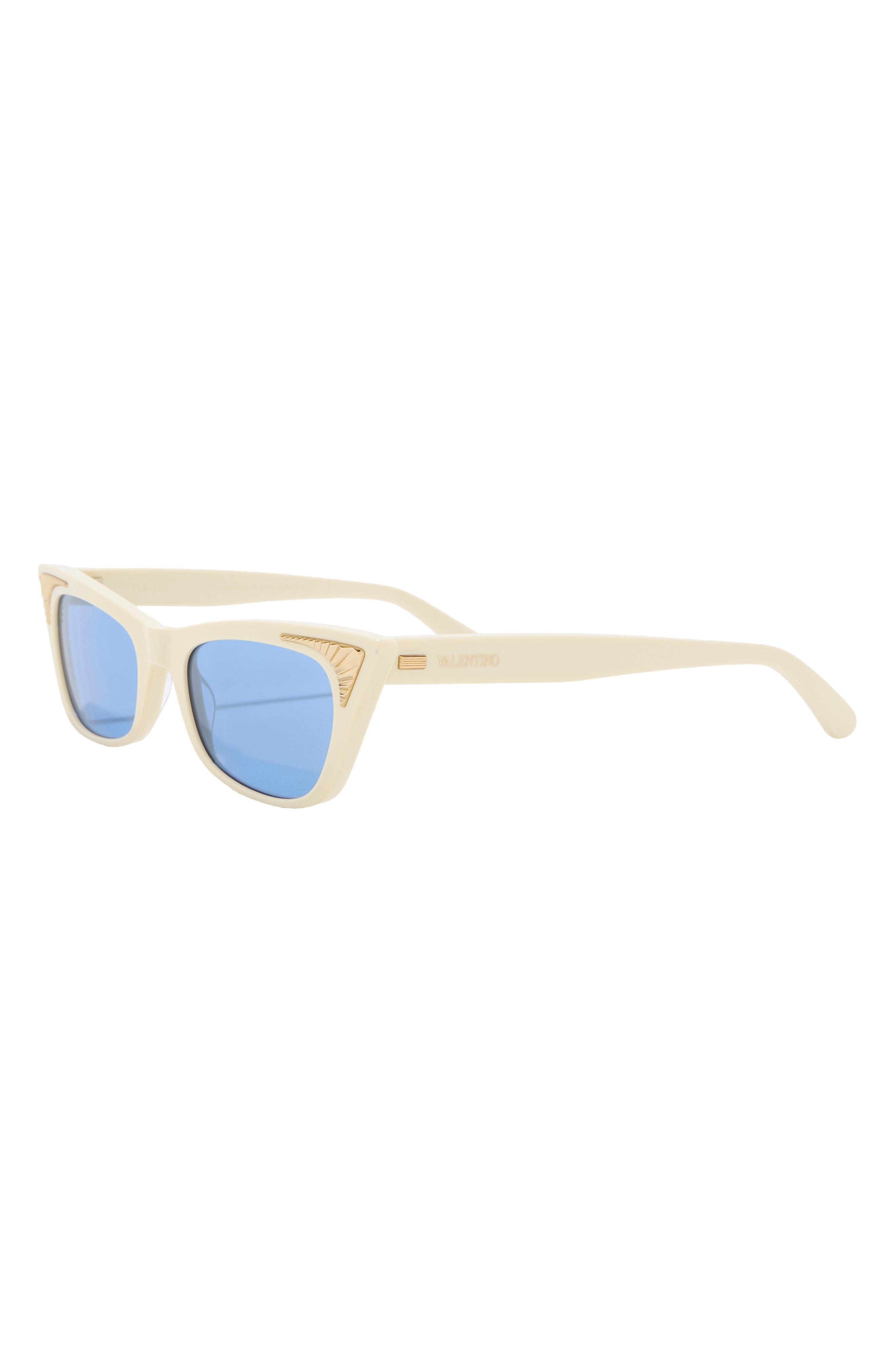 Valentino 57mm Cat Eye Sunglasses
