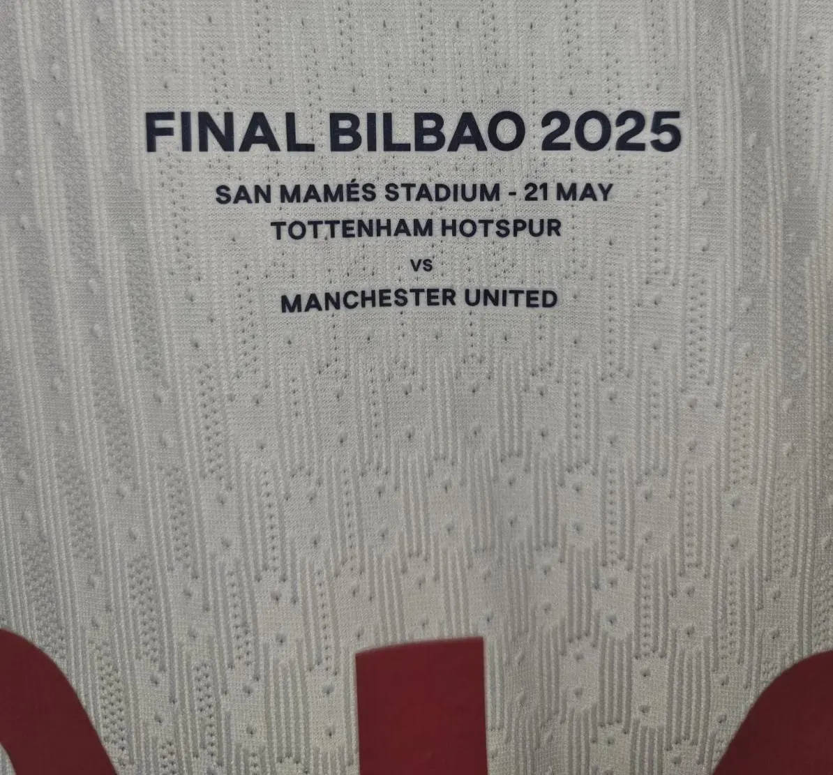 Son Heung-min SIGNED Tottenham Spurs Europa League FINAL Signature Shirt Jersey - COA - 24/25