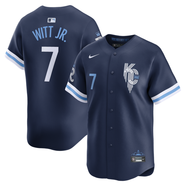 Bobby Witt Jr. Kansas City Royals Nike City Connect Limited Jersey - Navy