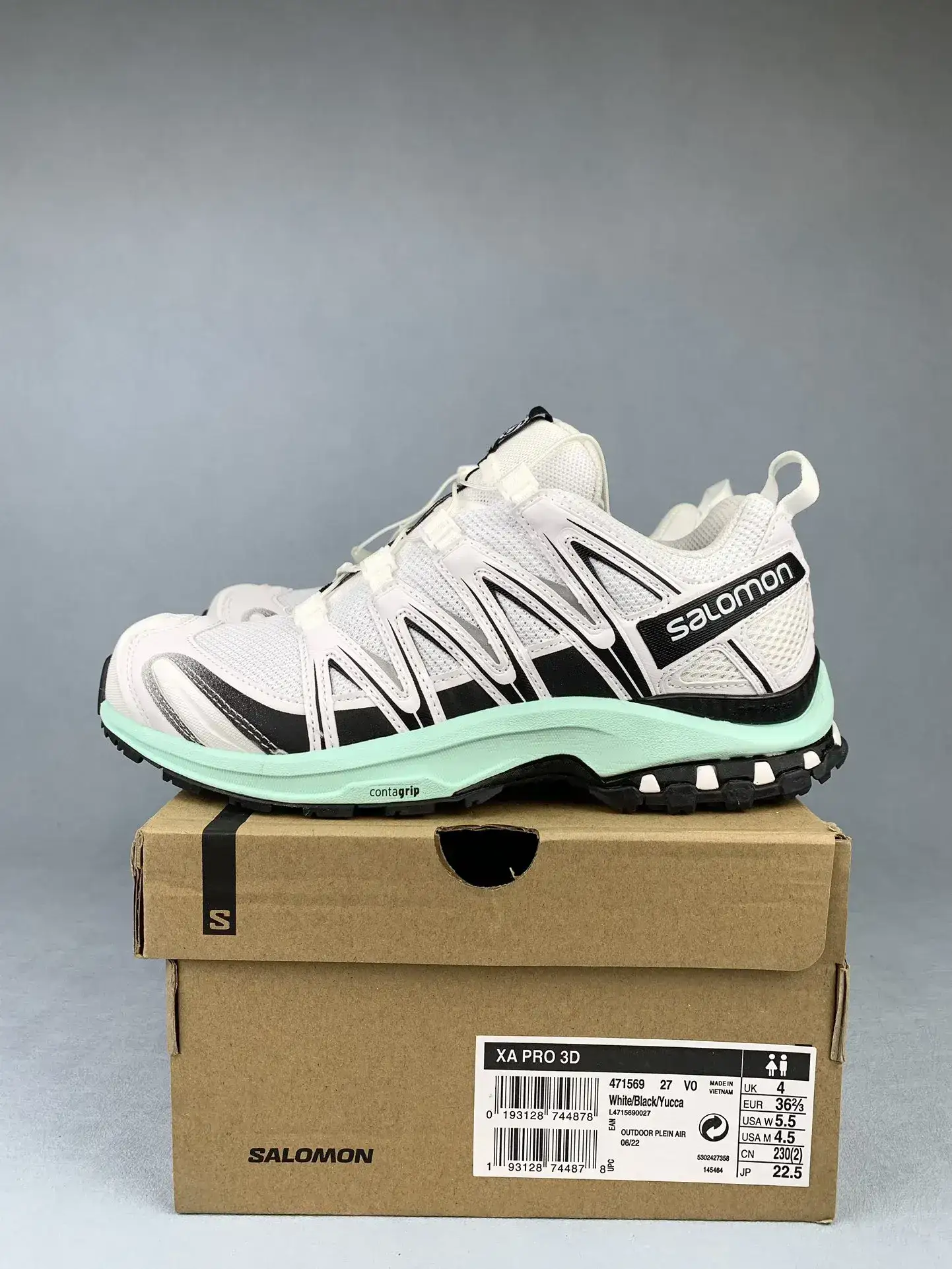 Salomon XA Pro 3D “White Yucca” Shoes product photo from LabelPicks