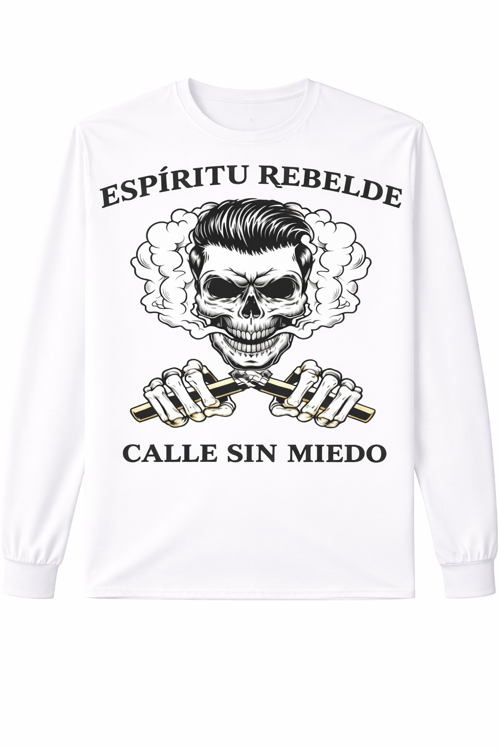 Remera “Fuerza Oculta” – Calle y Calavera