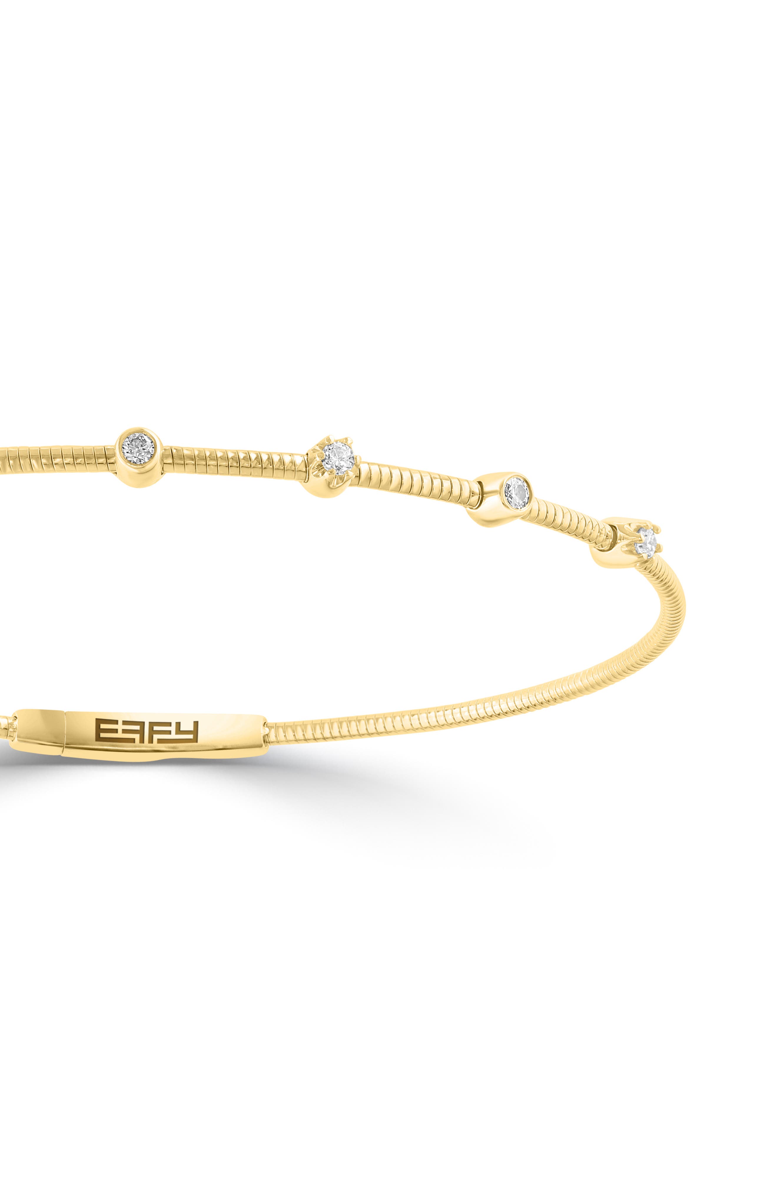 EFFY Diamond Station Bangle Bracelet