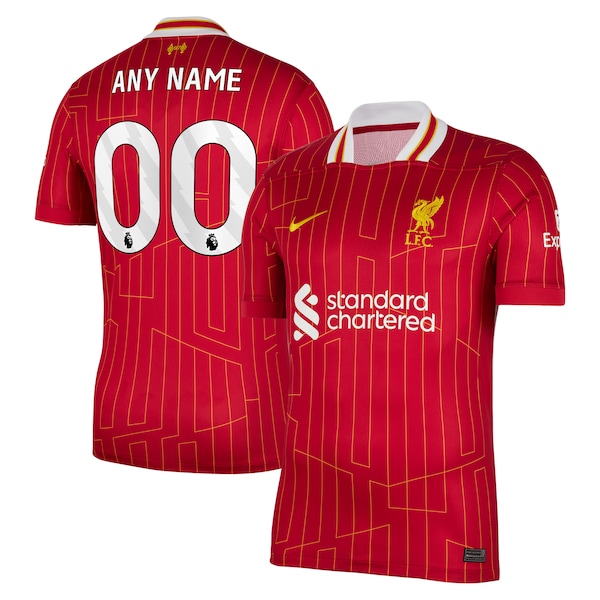 Liverpool Nike 2024/25 Home Custom Replica Jersey - Red