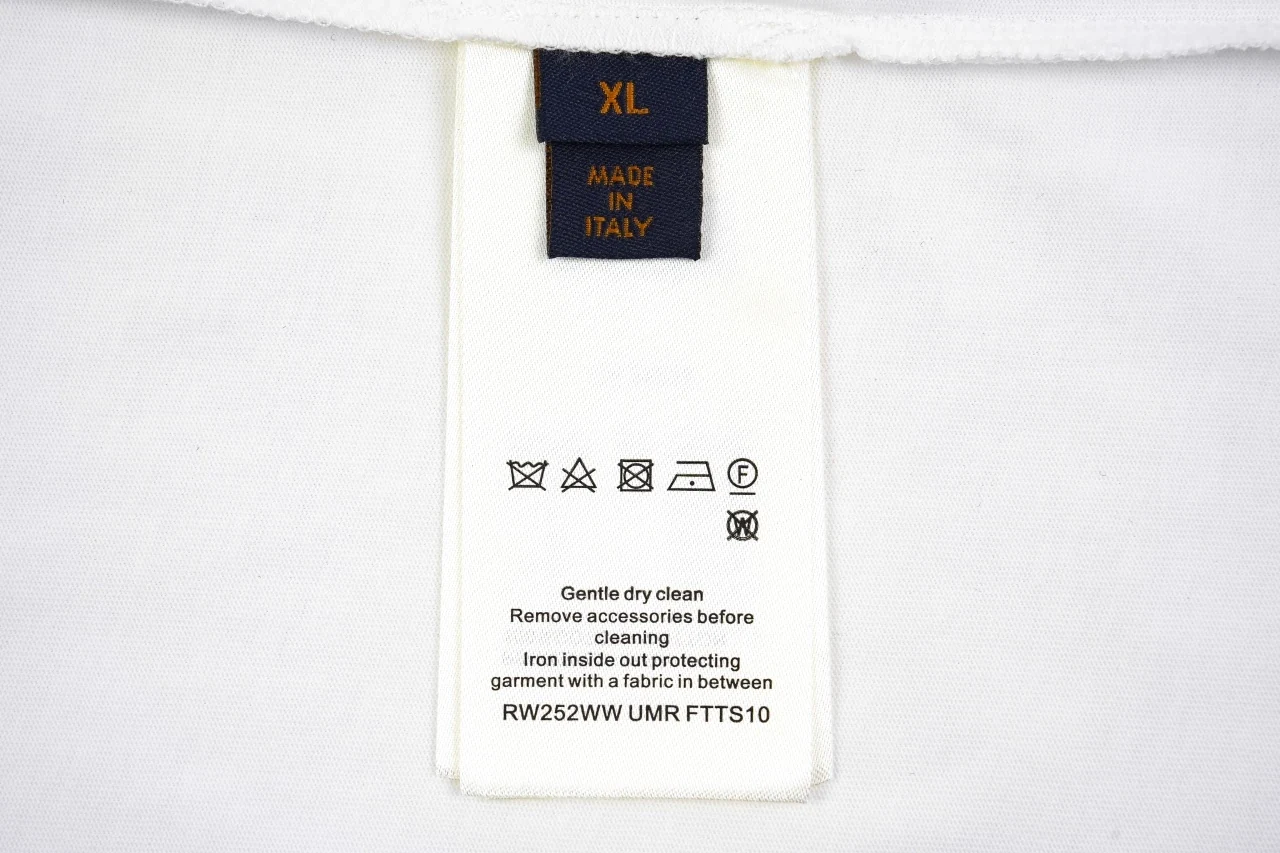 Louis Vuitton White Monogram Carbon Fiber Graphic T-Shirt product photo from LabelPicks