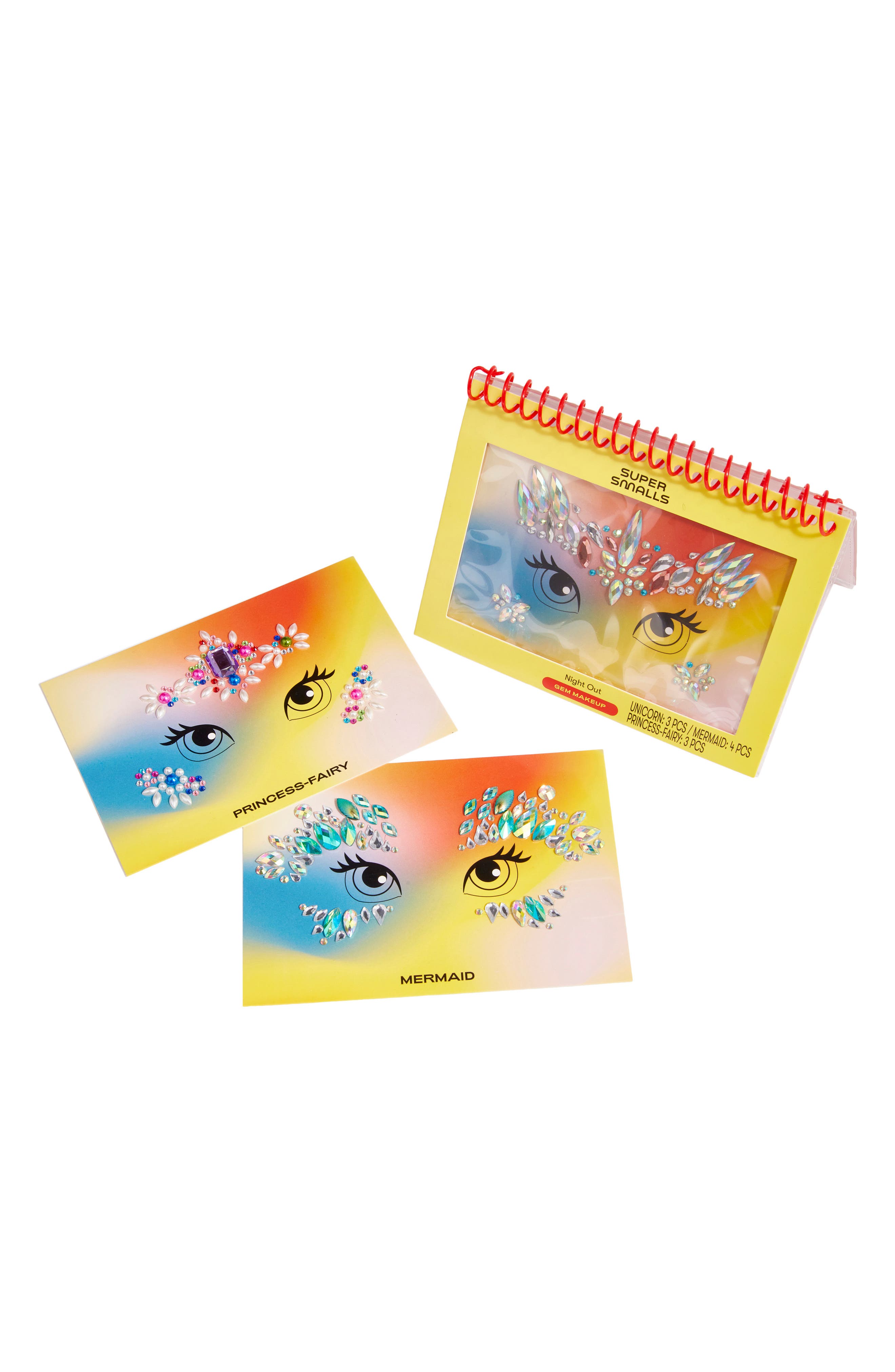 Super Smalls Kids' Night Out Gem Face Sticker Kit