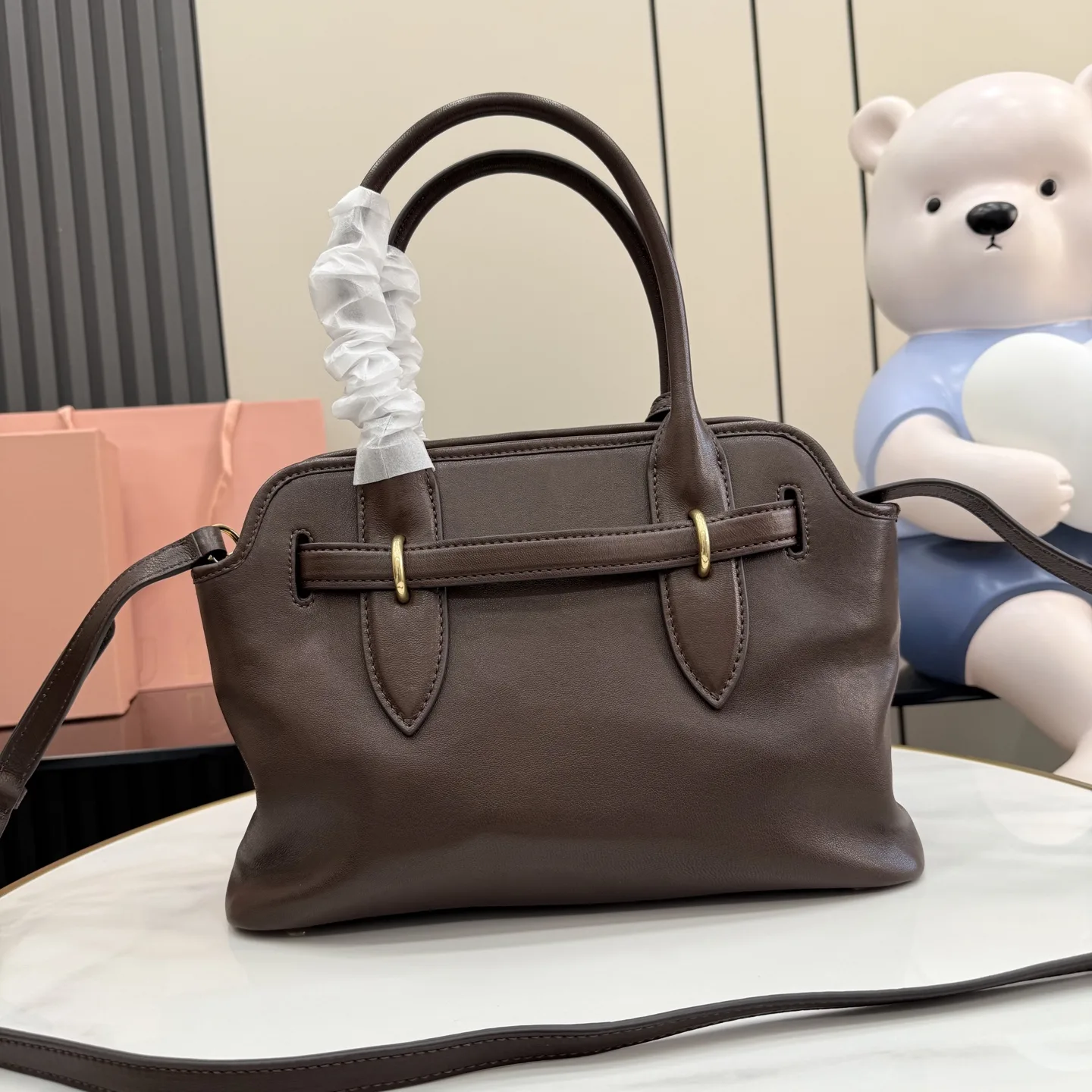 Miu Miu Polished Top Handle Bag product photo from LabelPicks