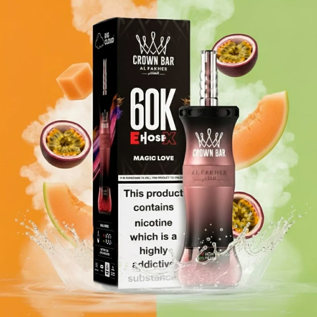 Al Fakher Crown Bar E Hose X 60K Disposable Vape (5%, 60000 Puffs)