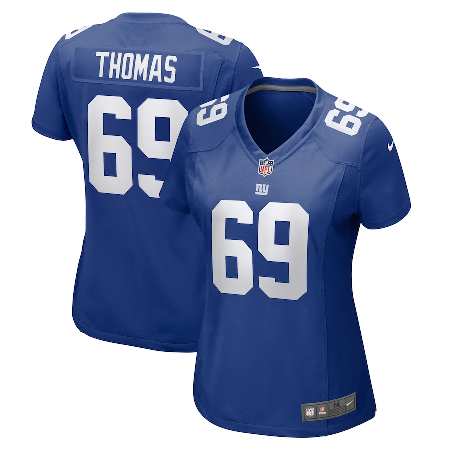 Jaylon Thomas New York Giants Nike Women's Team Game Jersey -  Royal