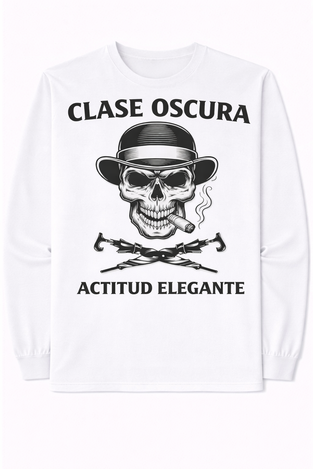 Remera “Clase Oscura” – Calle y Calavera