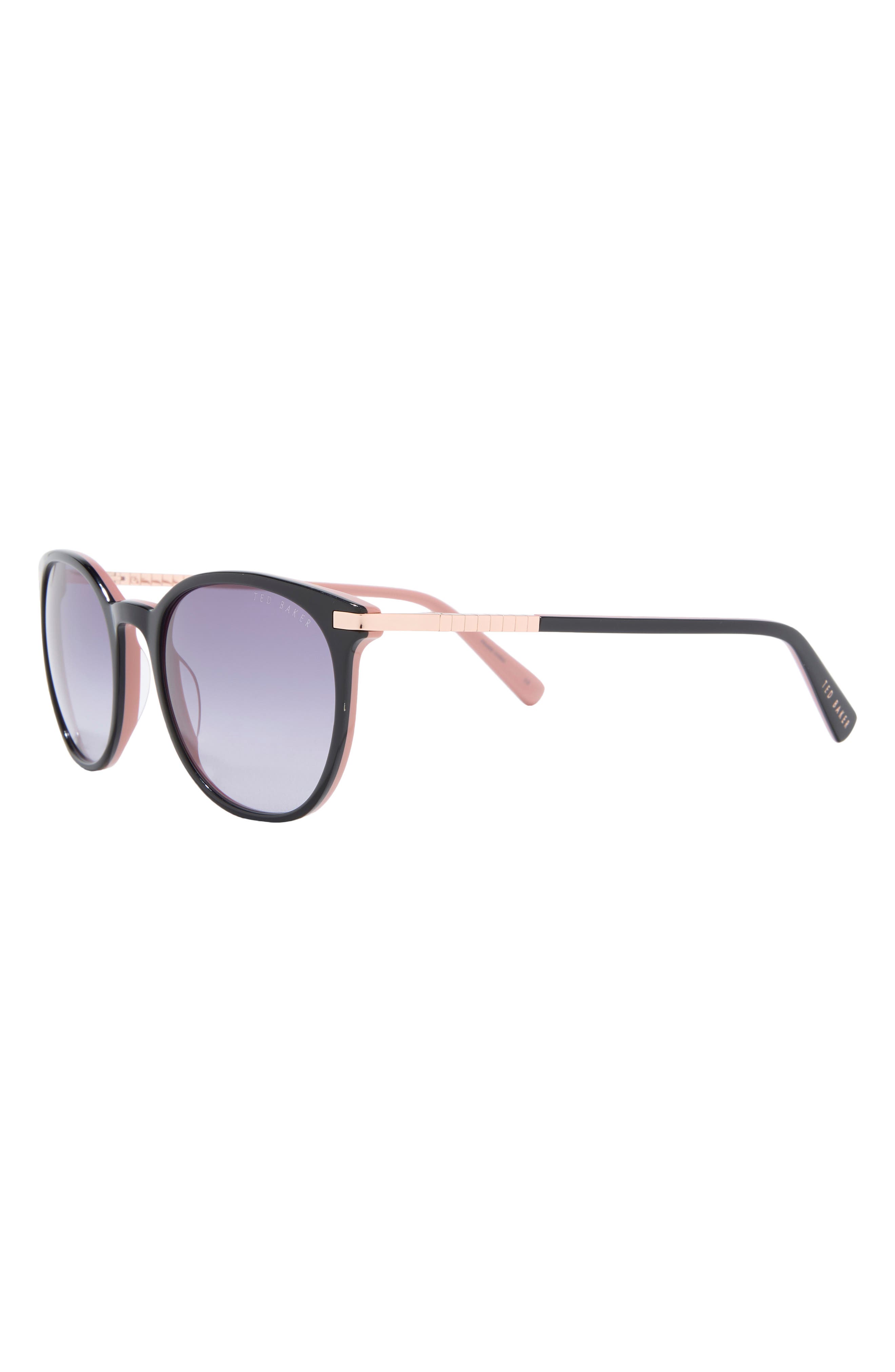 Ted Baker 53mm Round Sunglasses