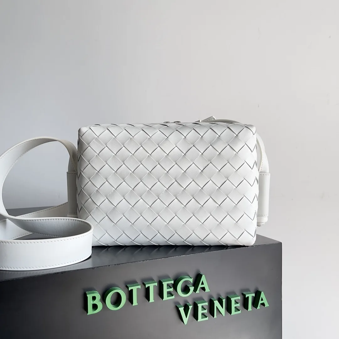 Bottega Veneta Intrecciato Woven Leather Crossbody Bag product photo from LabelPicks