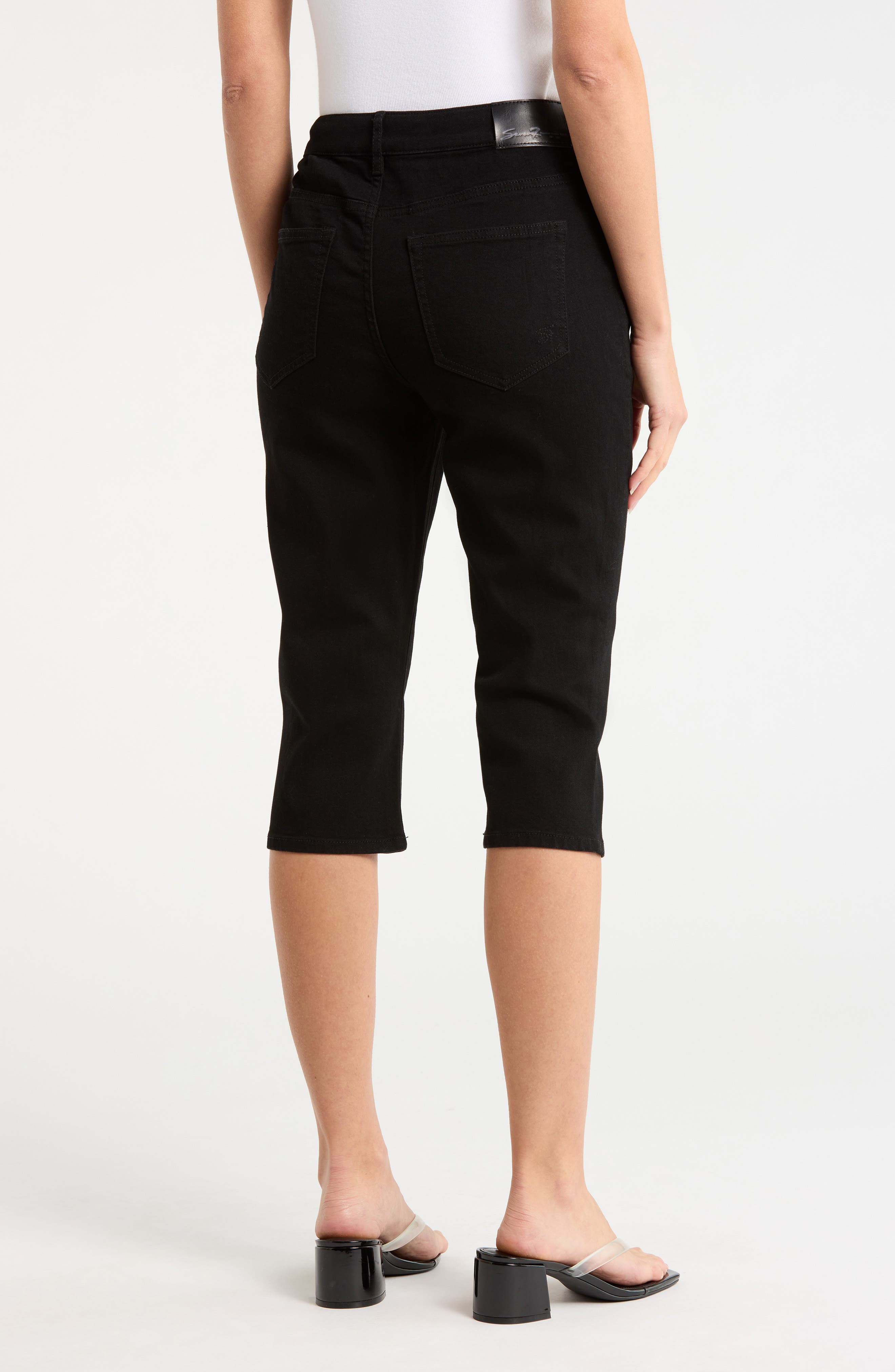 Seven7 Pintuck Skimmer Jeans