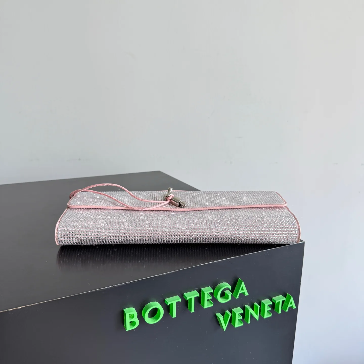 Bottega Veneta Lambskin Andiamo Evening Bag product photo from LabelPicks