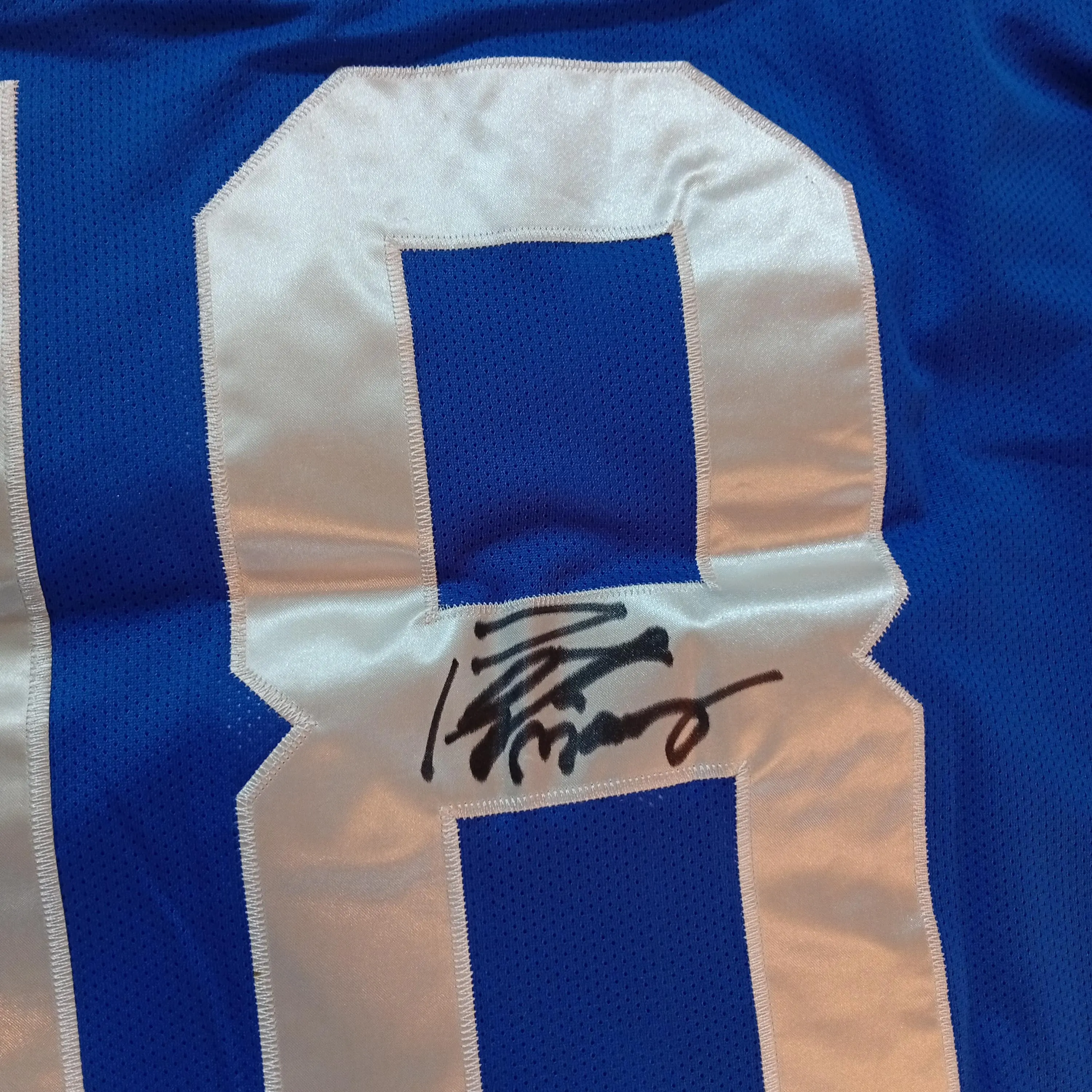 Peyton Manning Signed Autographed Football Jersey with COA