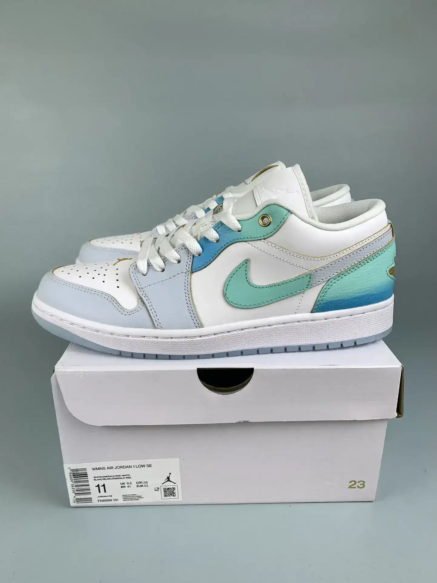 Air Jordan 1 Low SE 'Emerald Rise' Shoes product photo from LabelPicks