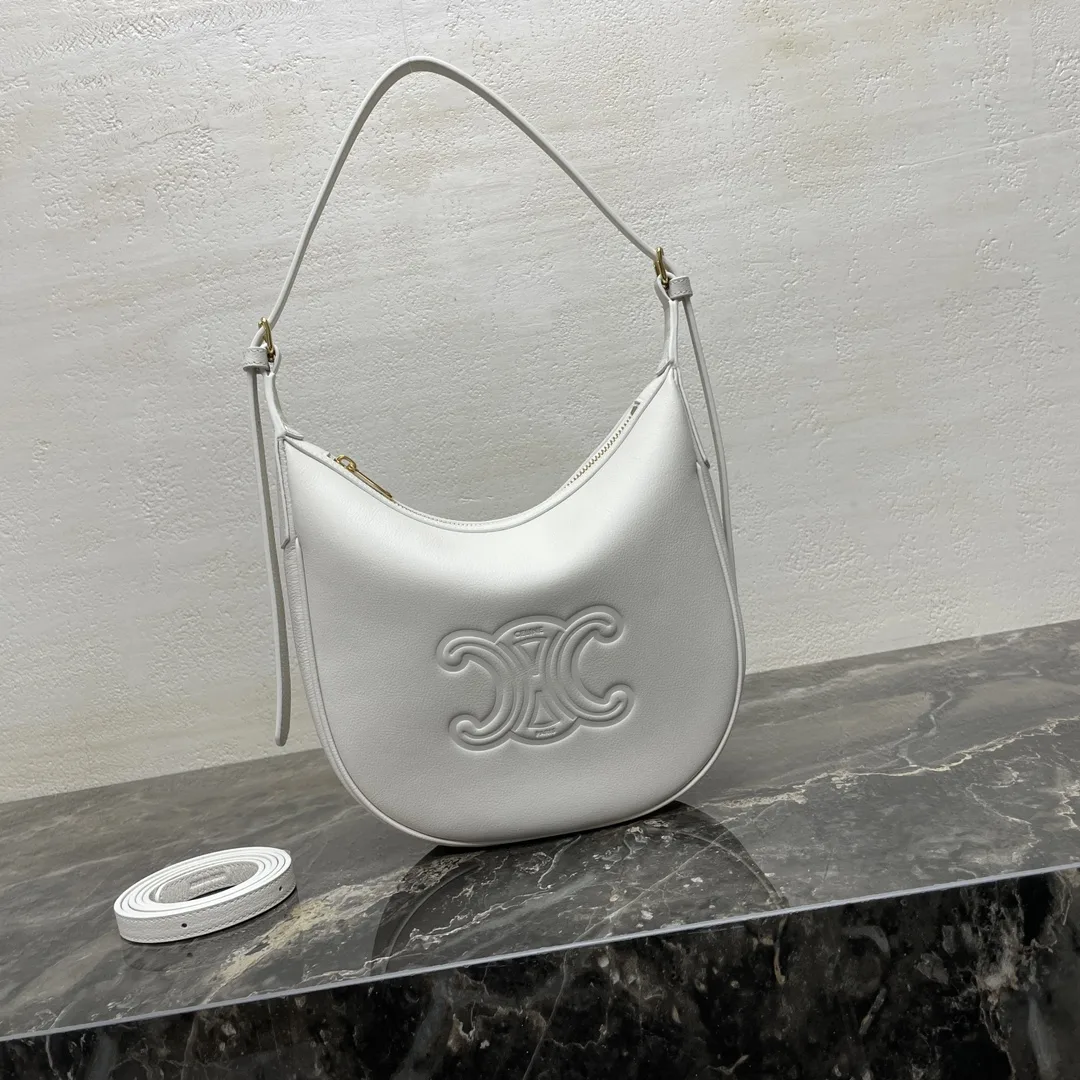 Celine Triomphe Calfskin Hobo Bag product photo from LabelPicks