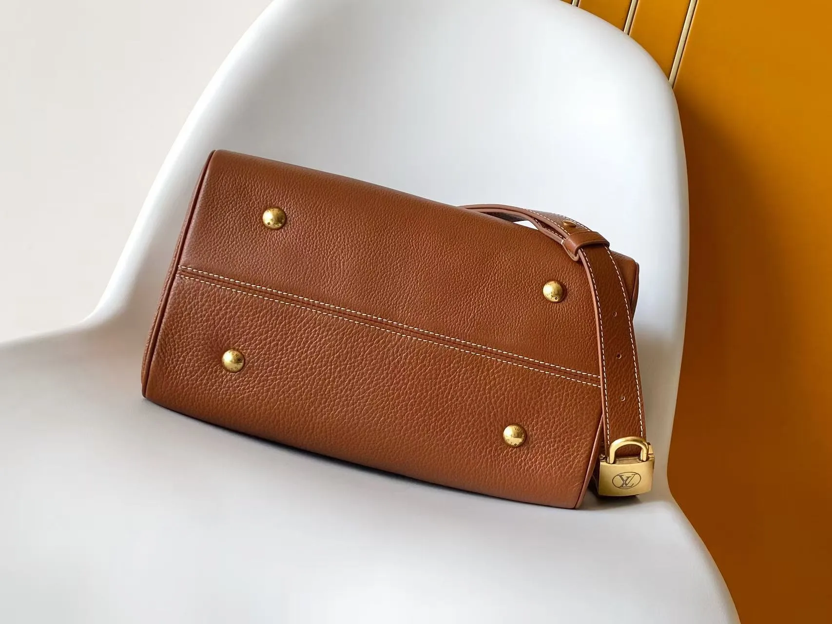 Louis Vuitton Speedy Black Calfskin Top Handle Bag product photo from LabelPicks