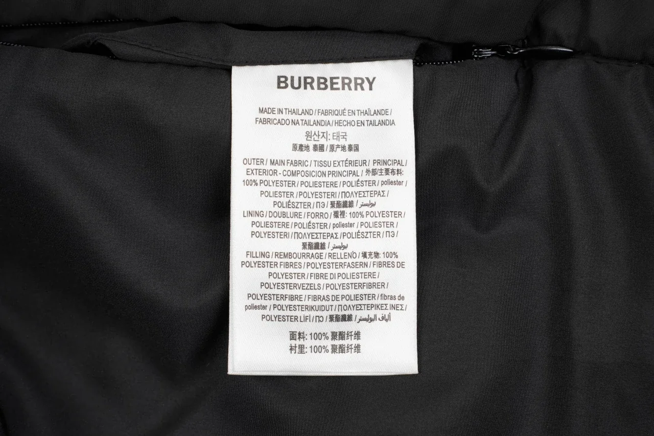 Burberry Black Equestrian Knight Print Hooded Jacket product photo from LabelPicks