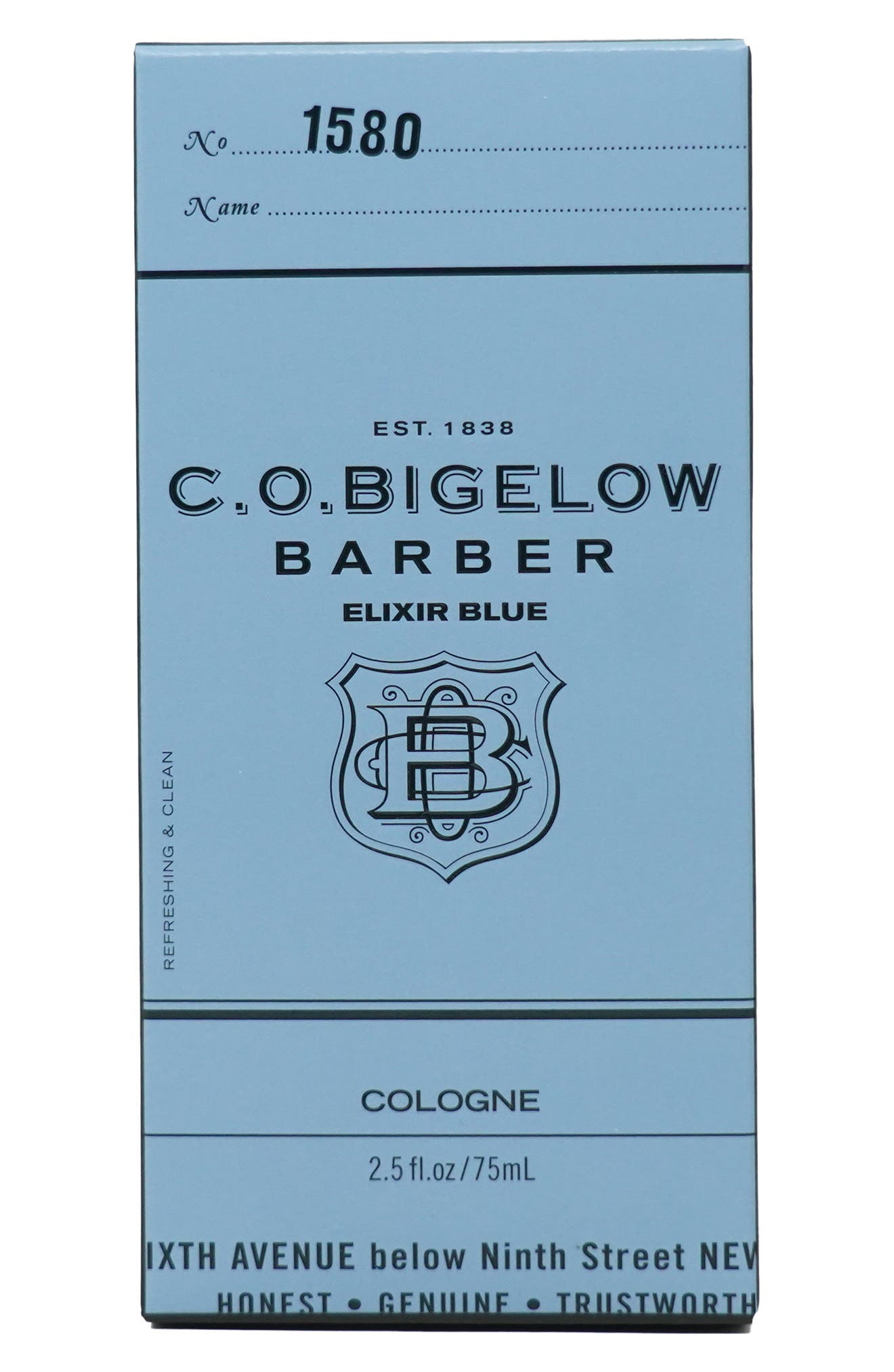 C.O. Bigelow No.1580 Cologne Elixir Blue