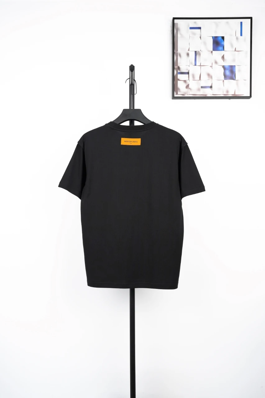 Louis Vuitton Black Embossed T-Shirt product photo from LabelPicks