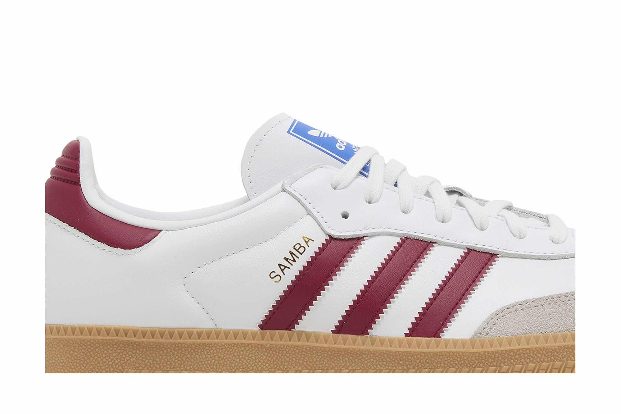 Adidas Samba OG ‘White Burgundy Gum’ IF3813