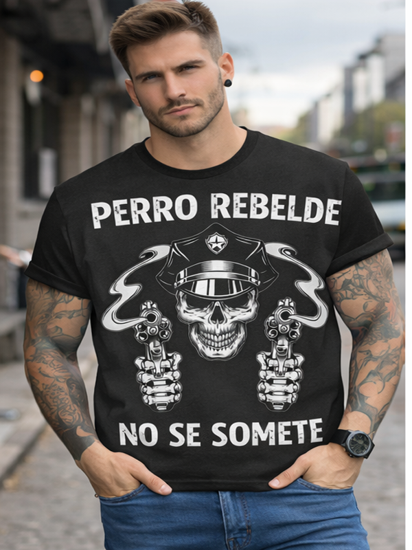 Remera “Rebelde de Calle” – Calle y Calavera