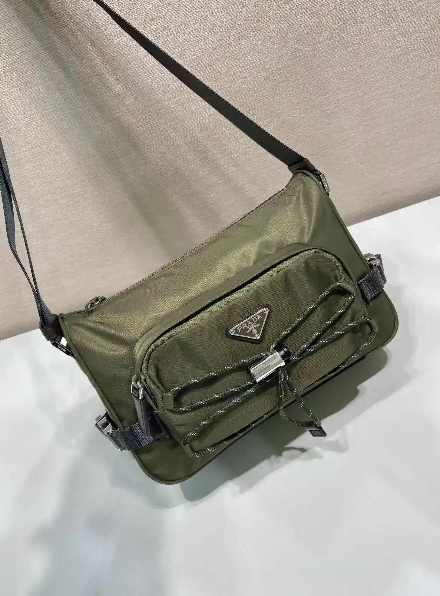 Prada Woven Leather Crossbody Bag product photo from LabelPicks