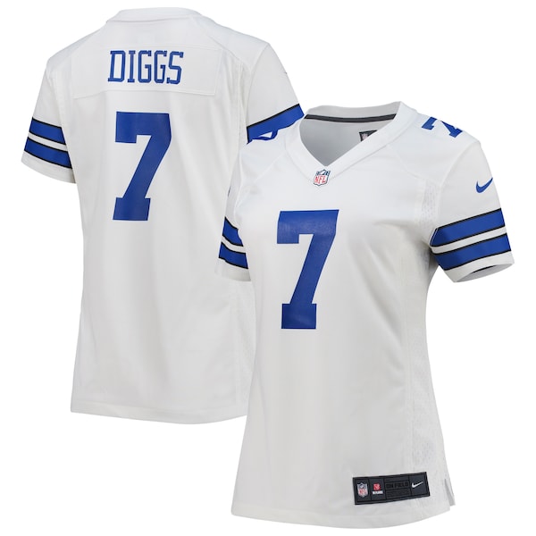 Trevon Diggs Dallas Cowboys Nike Women's Game Jersey - White/Navy